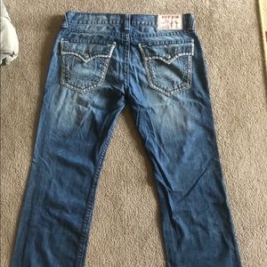 Men’s True Religion Medium Wash Arrow Jeans size38
